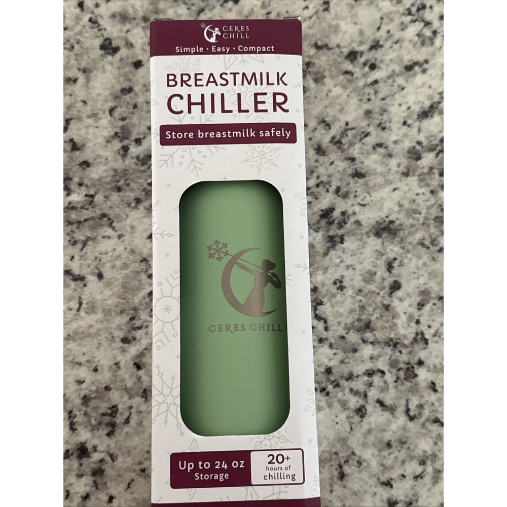Ceres Chill Breastmilk Chiller Up to 24 Ounce Storage 20+ Chill Hrs Teal